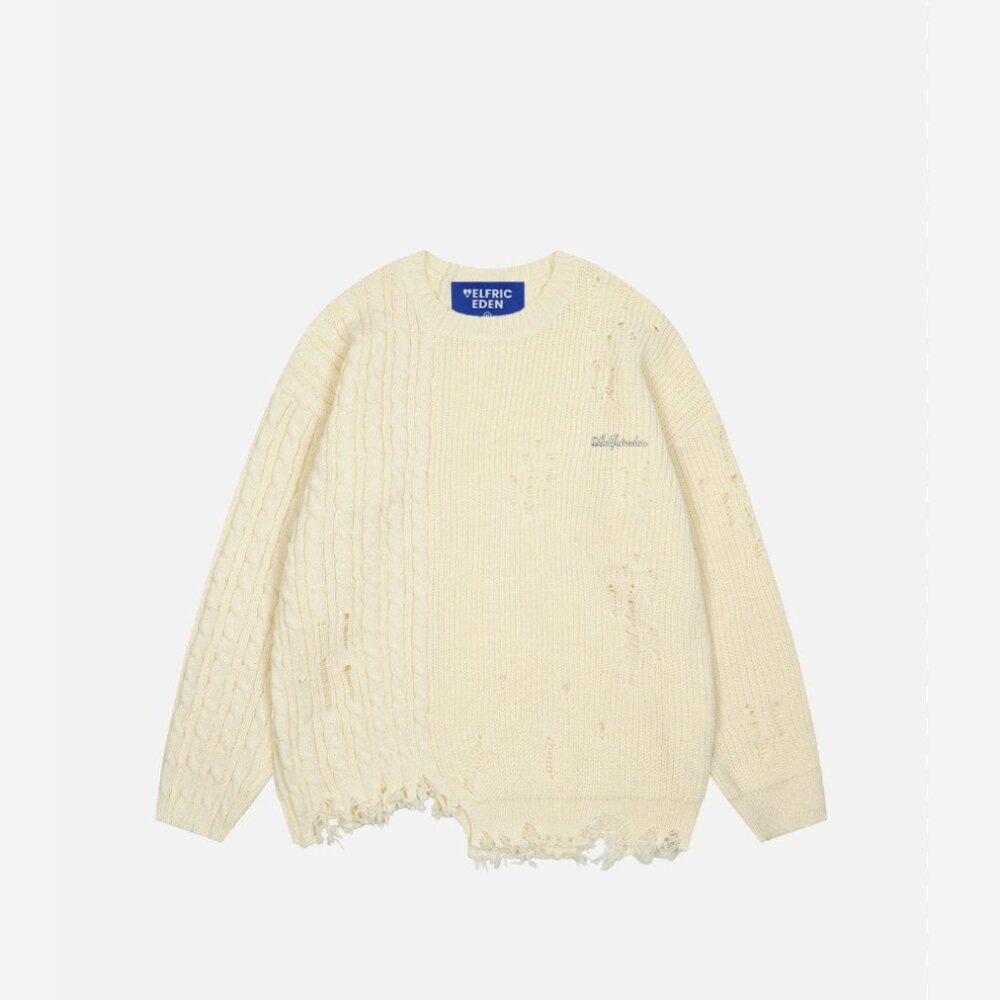 NWT-Aelfric Eden Cable Distressed Sweater – Aelfric eden